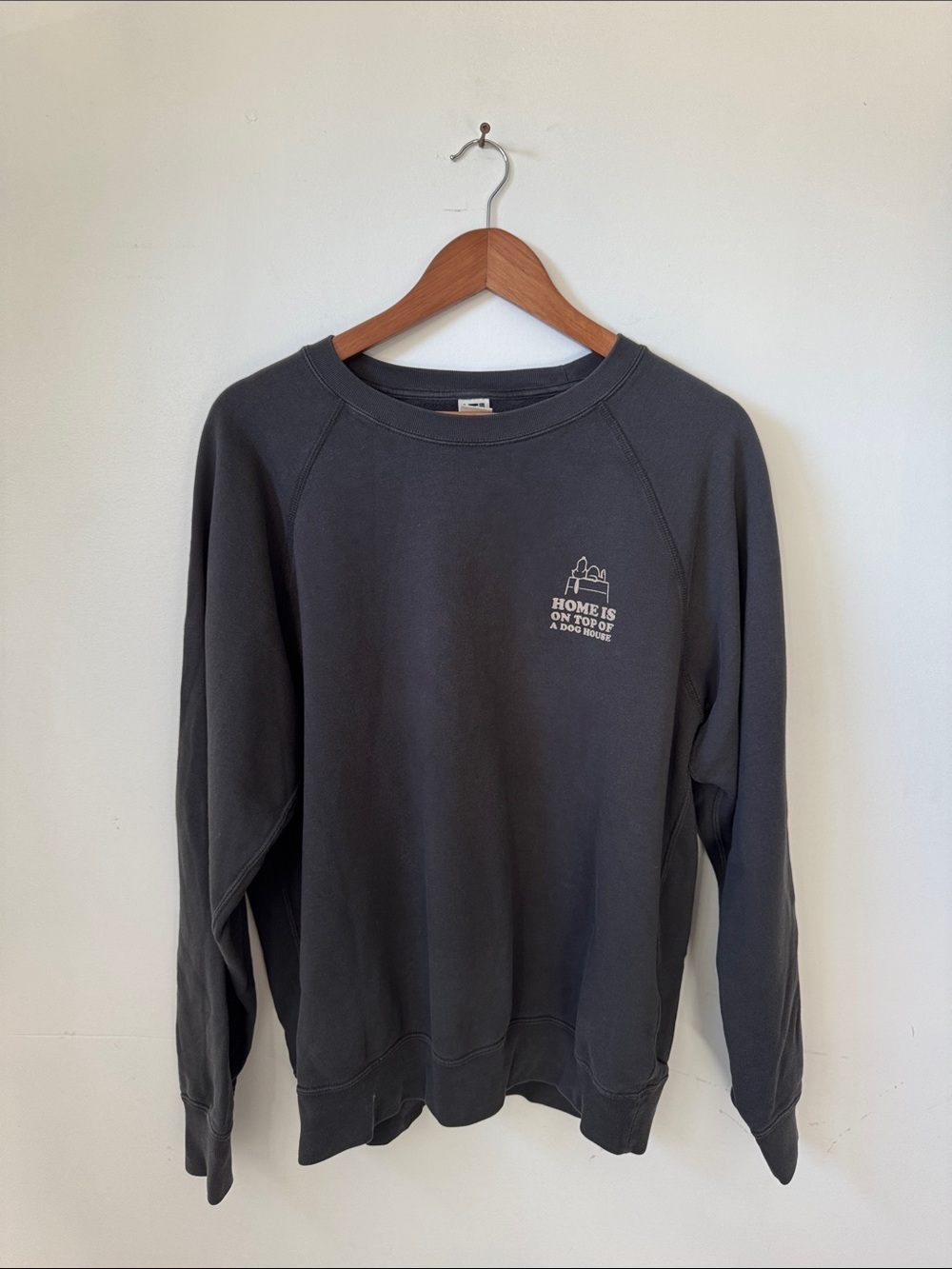 Charcoal Gray Crewneck Sweatshirt